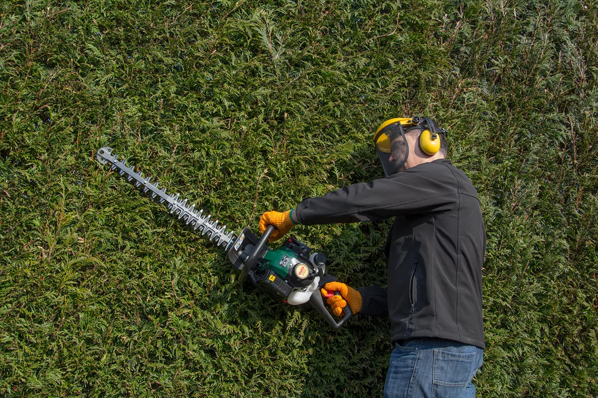 Webb 26cc 58cm Double Sided Petrol Hedge Trimmer