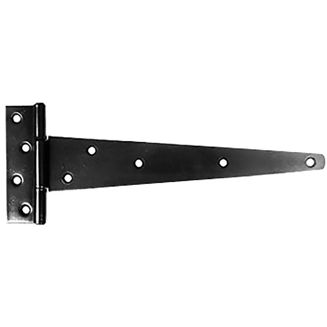 Light Tee Hinges Black Japanned 100mm PK 2