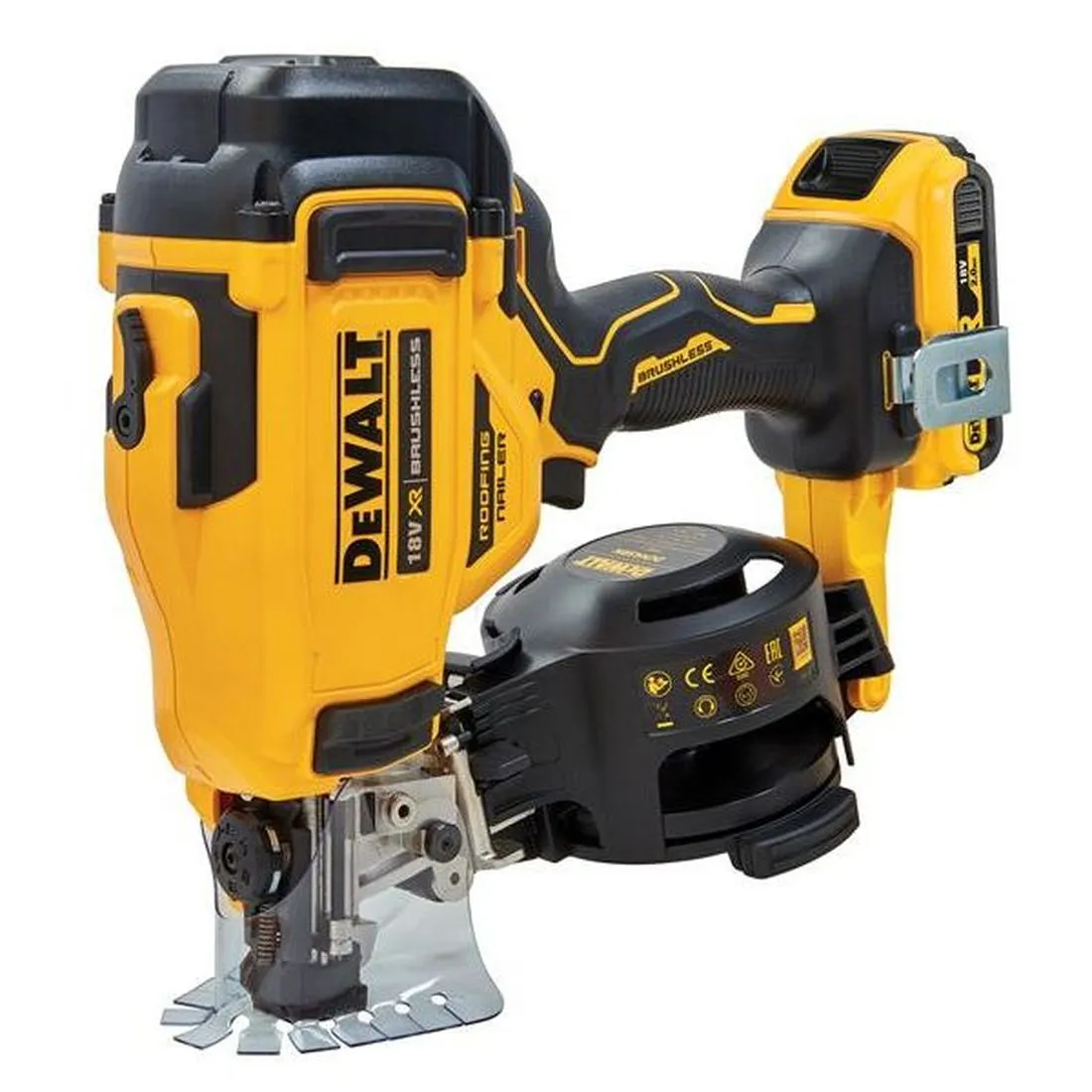 DEWALT DCN45 XR Brushless Roofing Coil Nailer 18V