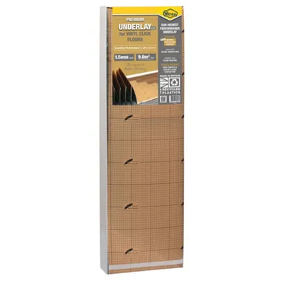 Vitrex 1.5mm LVT Foam Underlay Panel Gold 9.6m²