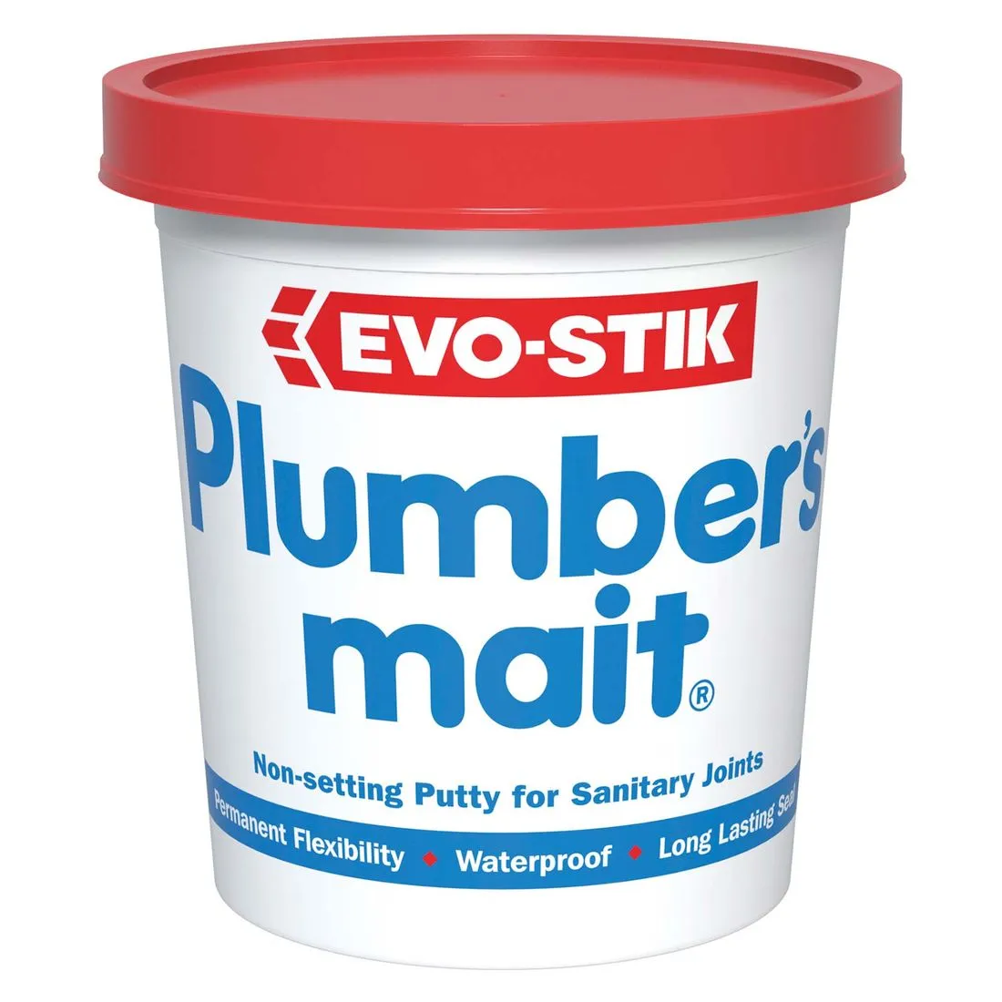 EVO-STIK Plumber's Mait Waterproof Non-Setting Putty 750g