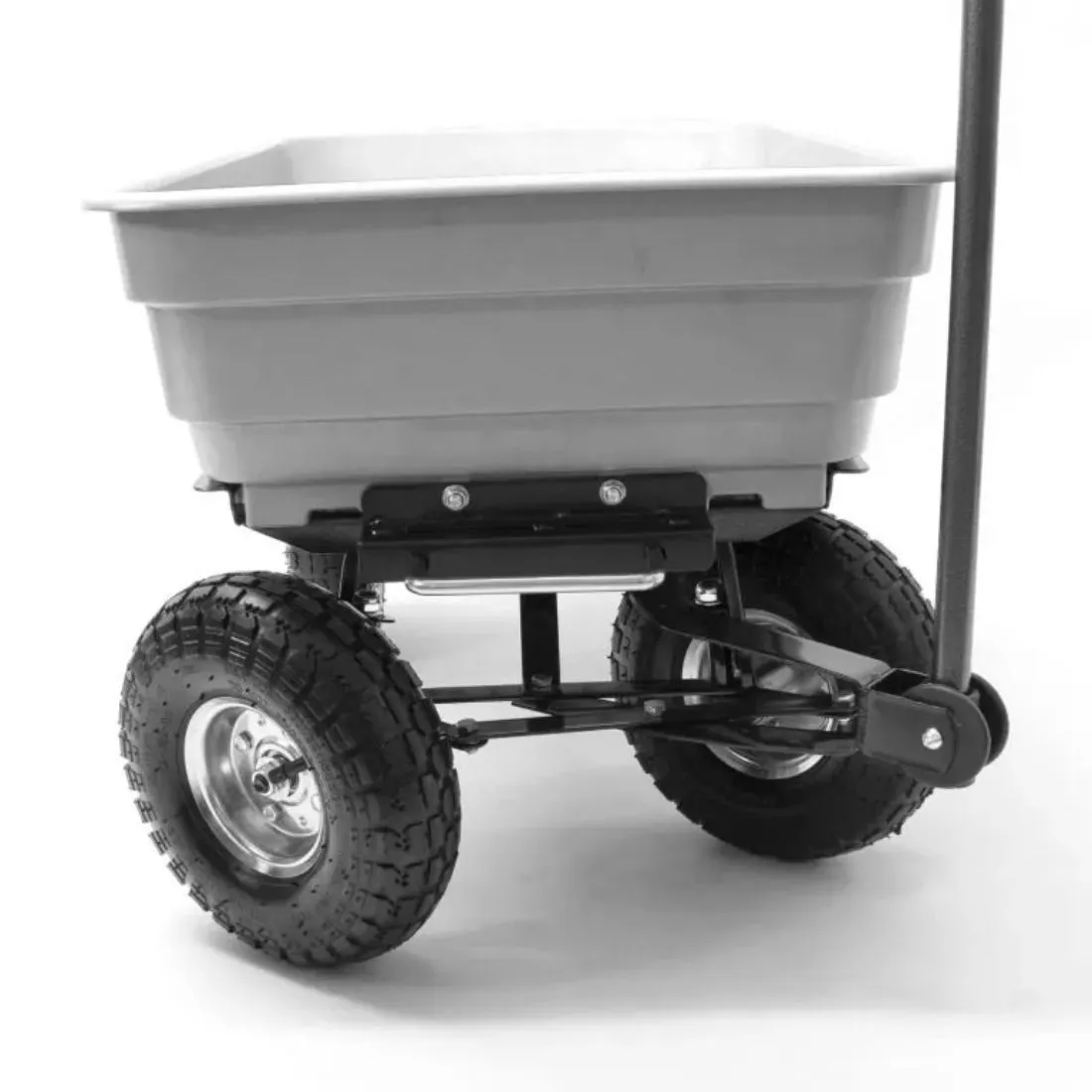 Q Garden 150kg Poly Dump Cart