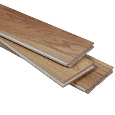 Visby Herringbone Blonde Wood Effect Oak Solid Wood Flooring 1.94m²