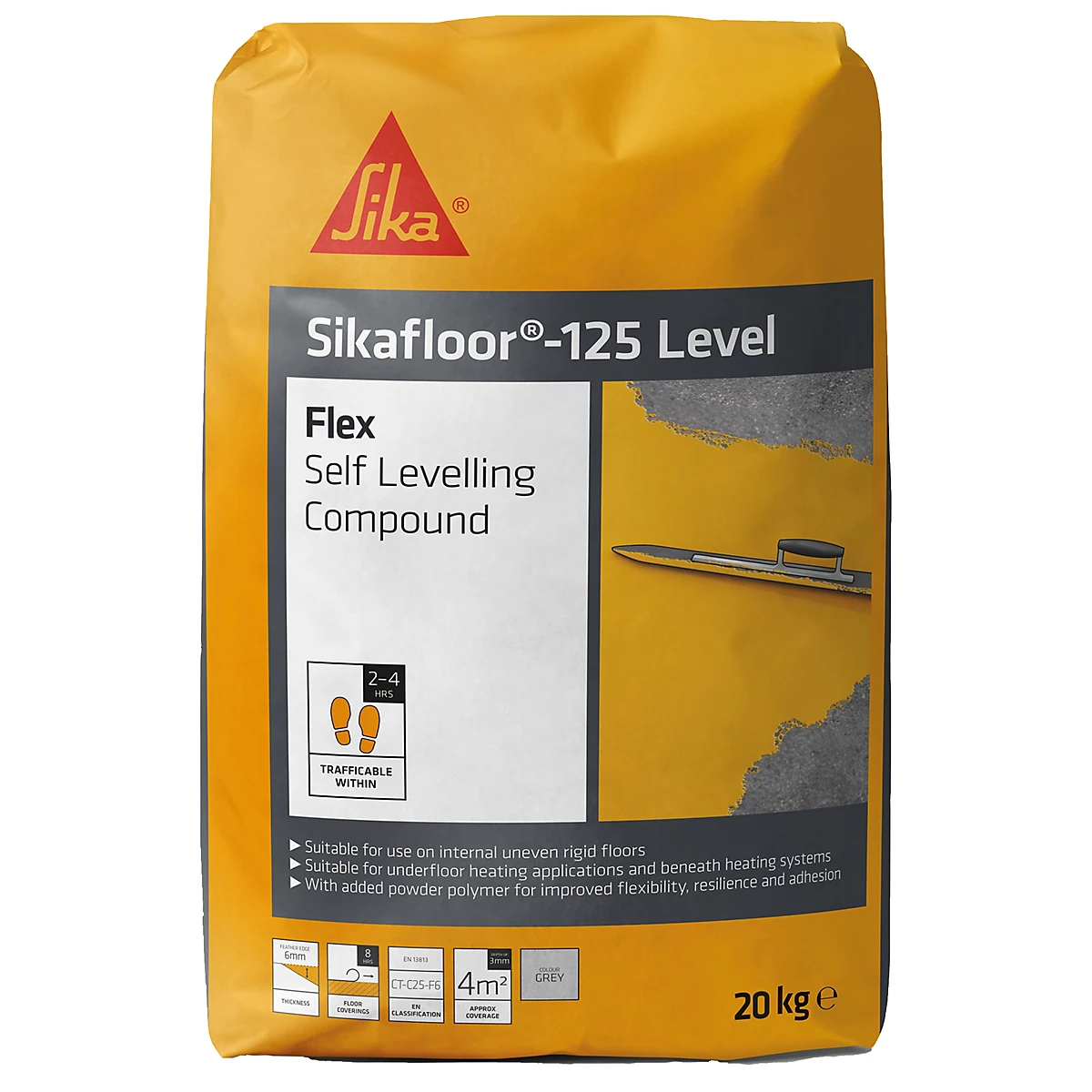 Sikafloor-125 Level Flex Floor Levelling Compound Bag 20kg
