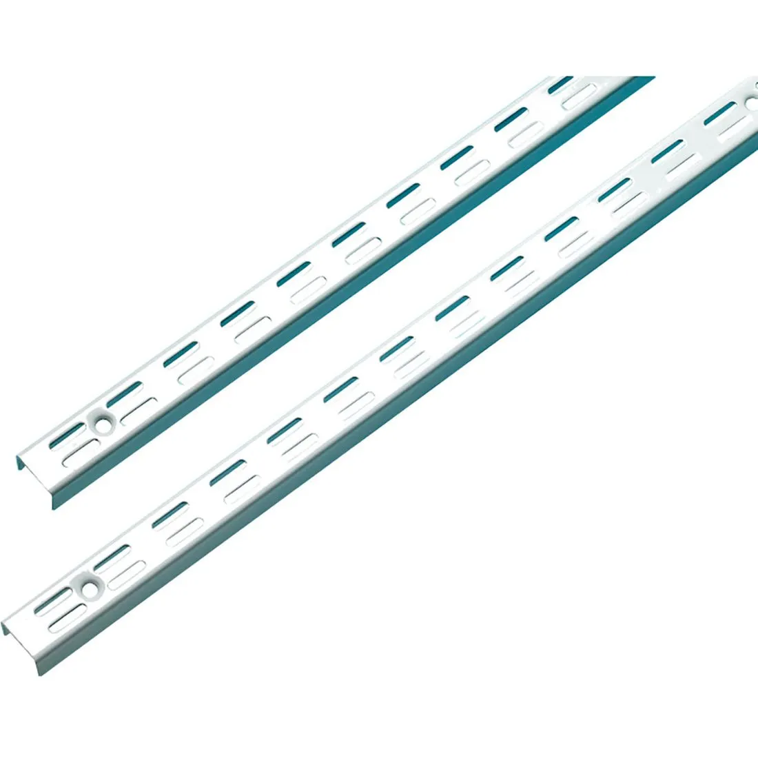 Twinslot Shelving Upright White 1000mm