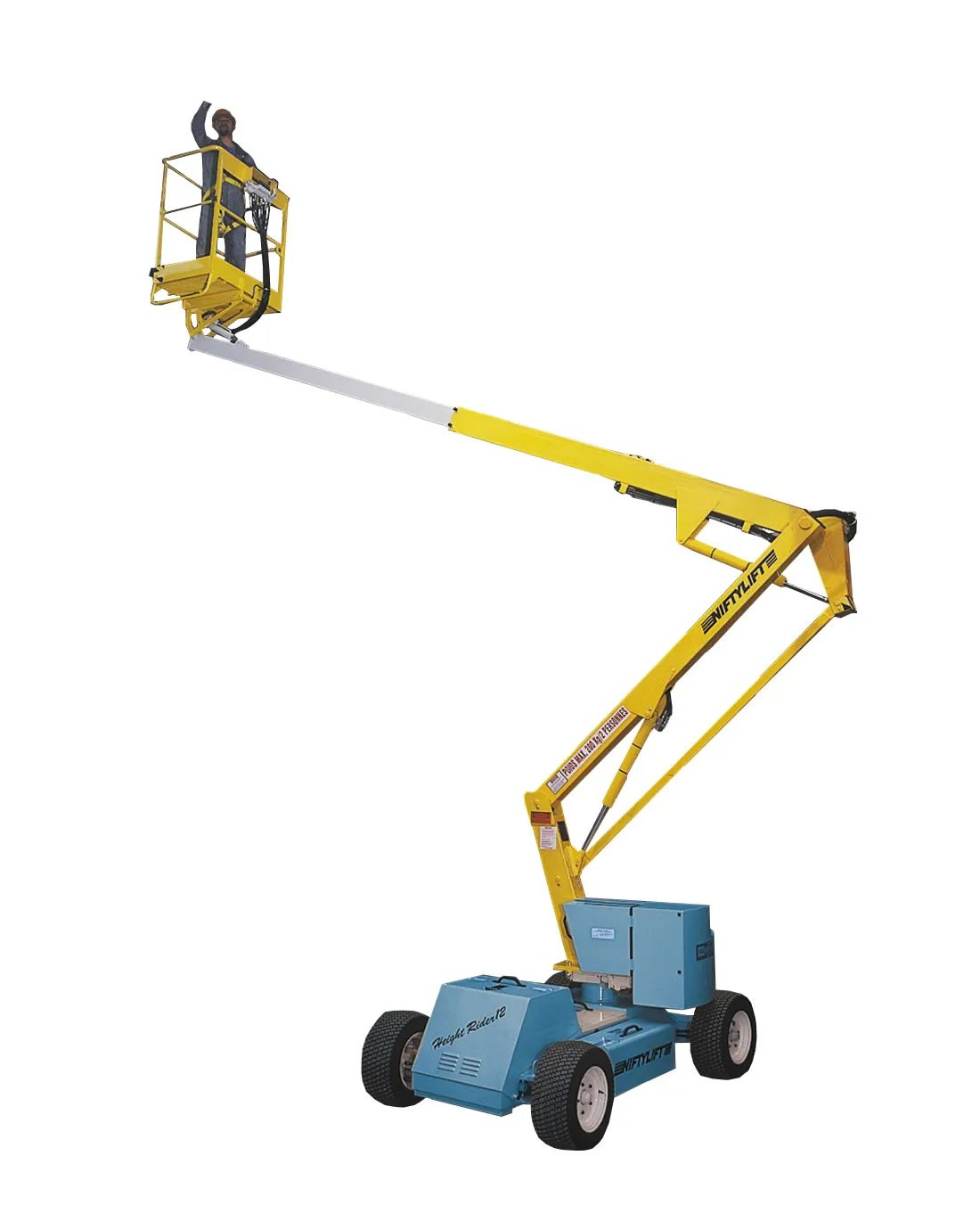 12m Self Propelled Bi-Energy Boom Lift