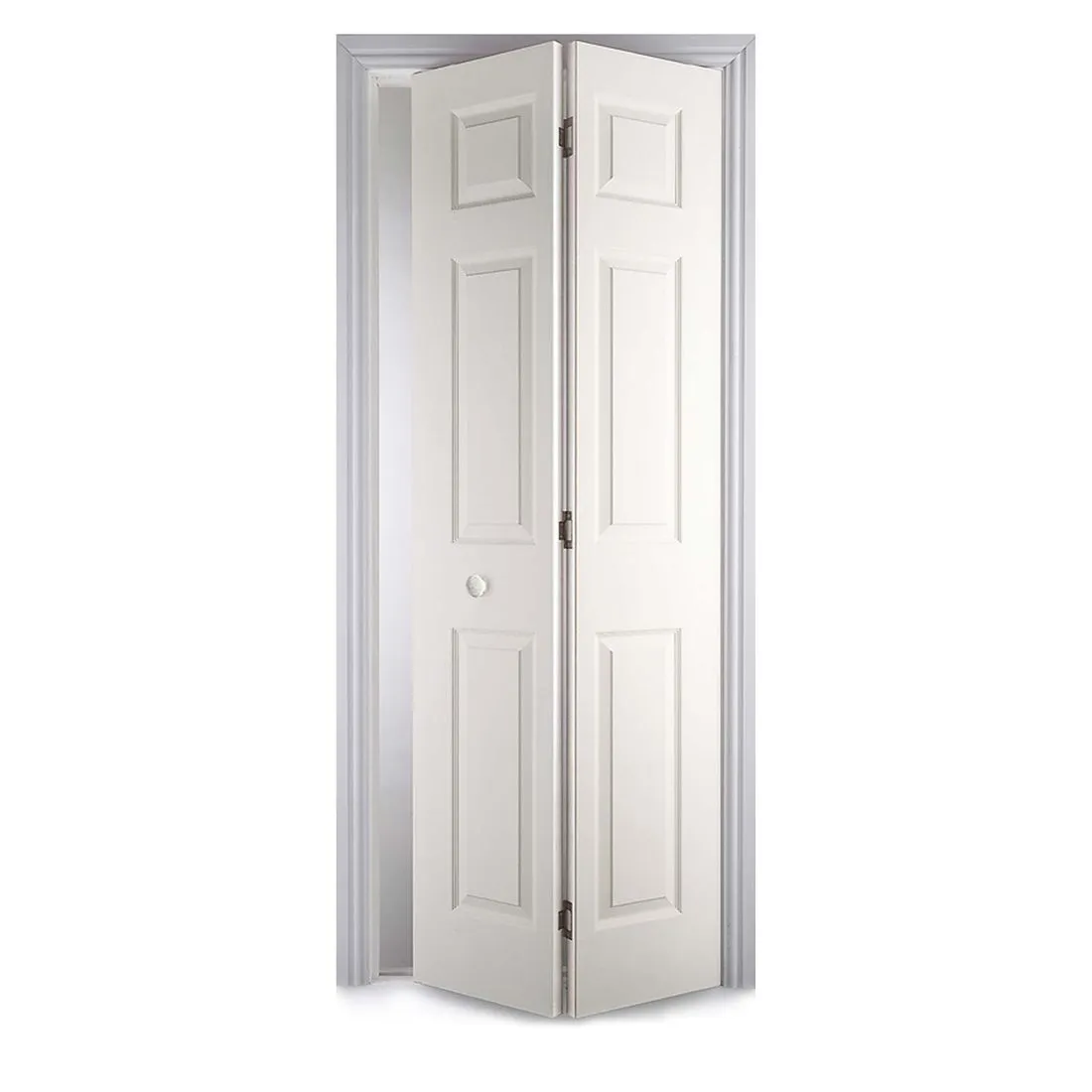 6 Panel Textured Bi-Fold Door 762 x 1981 x 35mm