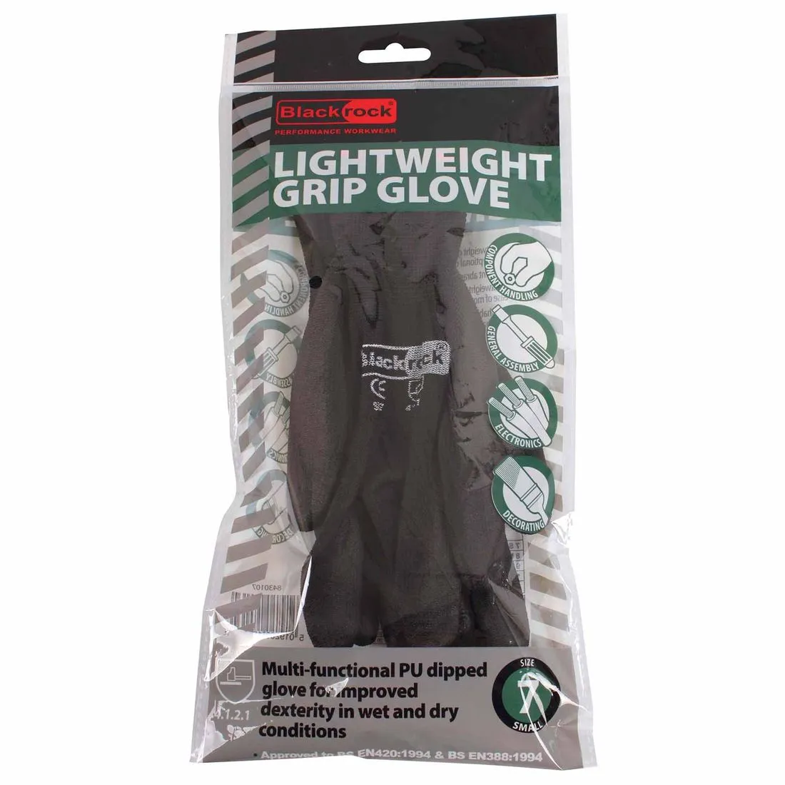 Blackrock Pu Palm Coated Grip Gloves