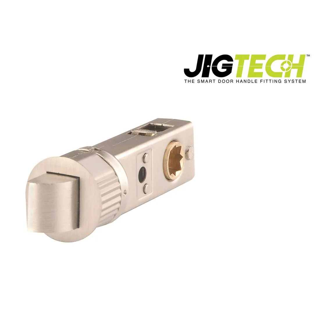 Jigtech SMART 45mm Backset Mortice Latch Satin Nickle Plated