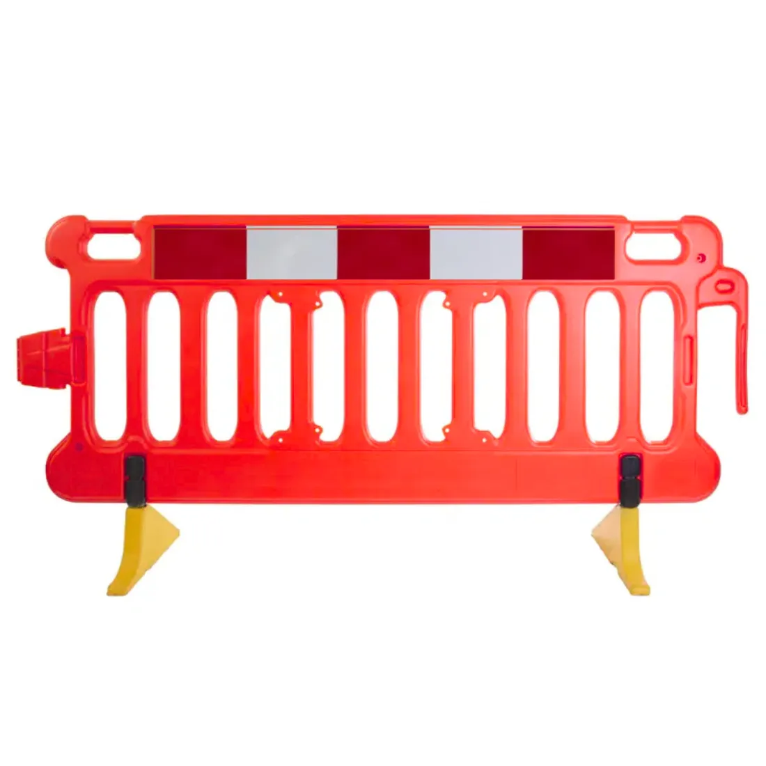 2m Chapter 8 Red Barrier With Yellow Anti Trip Feet