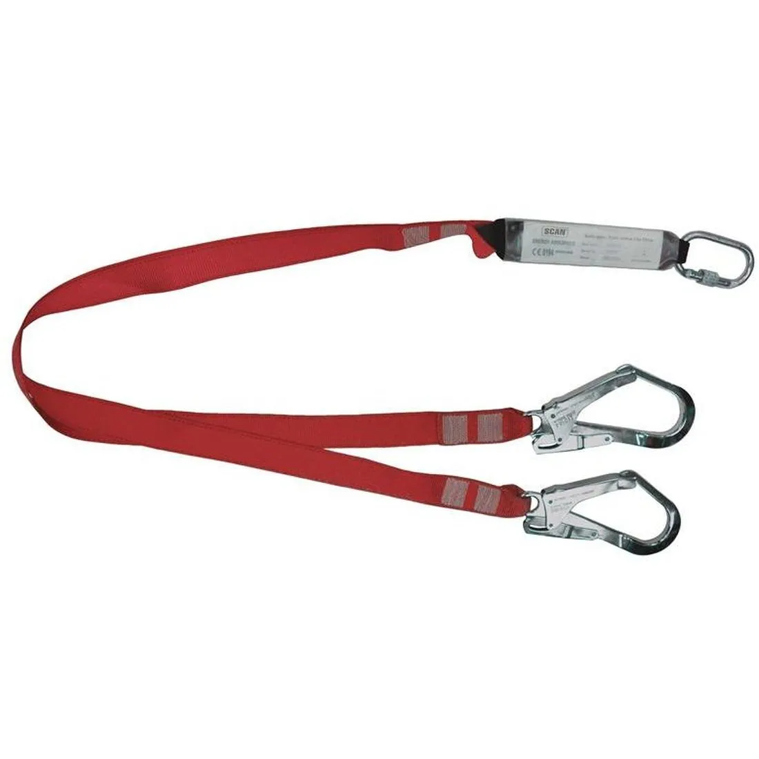 Scan Fall Arrest Twin Lanyard 1.8m