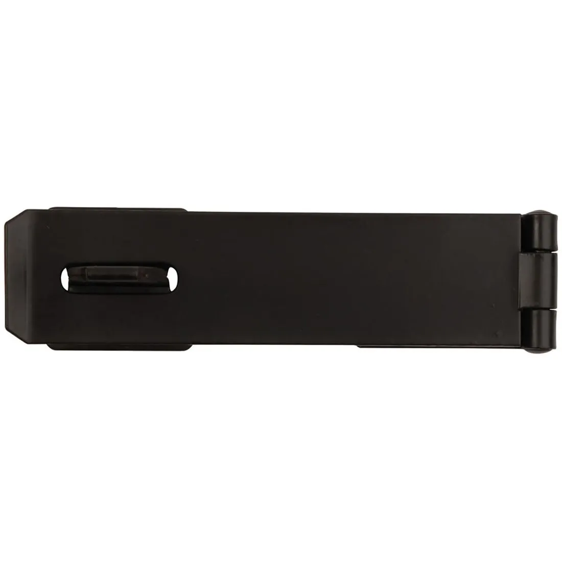 Safety Hasp and Staple 100mm Black Japanned