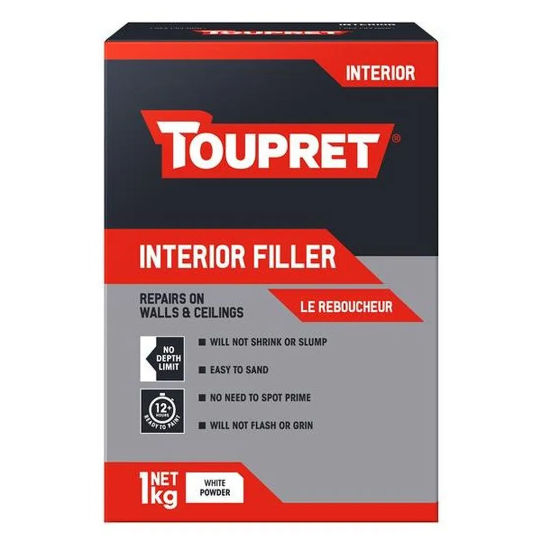 Toupret Interior Filler 1kg