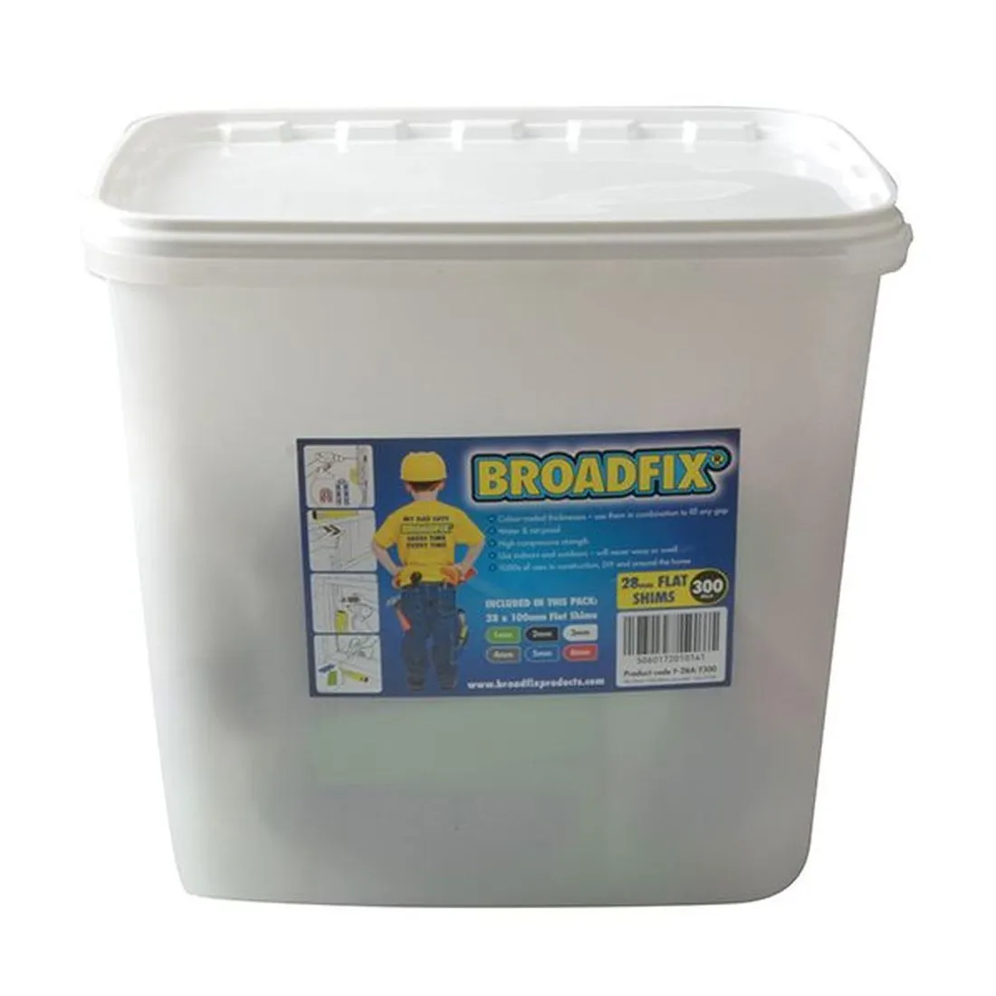 Broadfix Flat Packers Mixed (Tub 300)