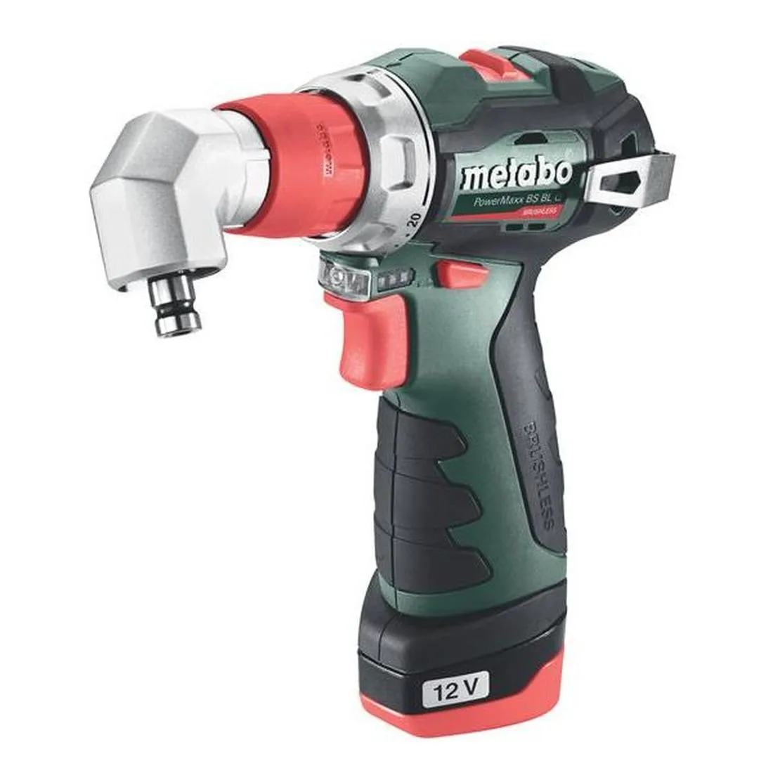 Metabo PowerMaxx BS BL Q Brushless Drill/Screwdriver 12V 2 x 2.0Ah Li-ion