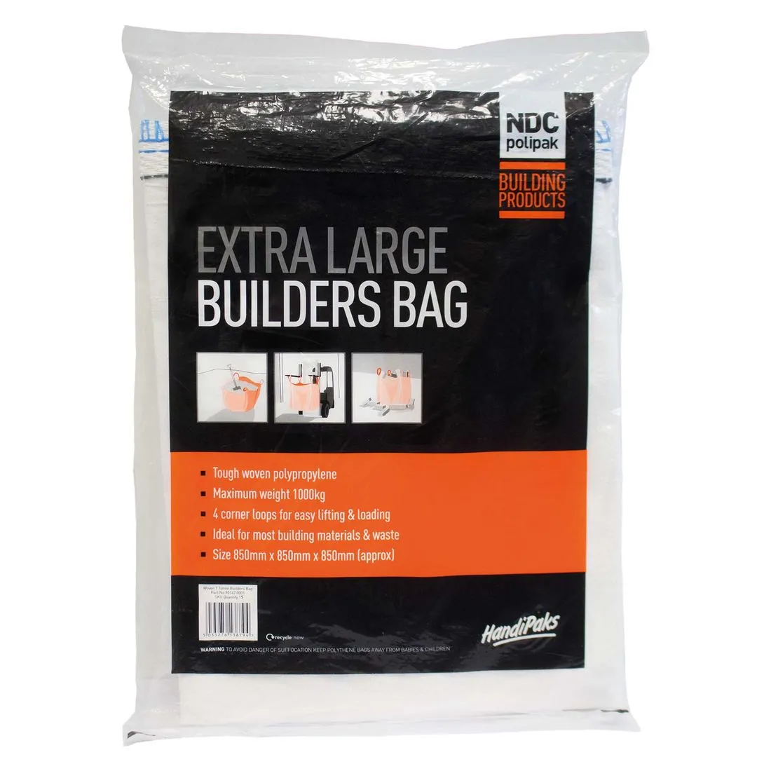 xL Builders Bag 850 x 850 x850mm