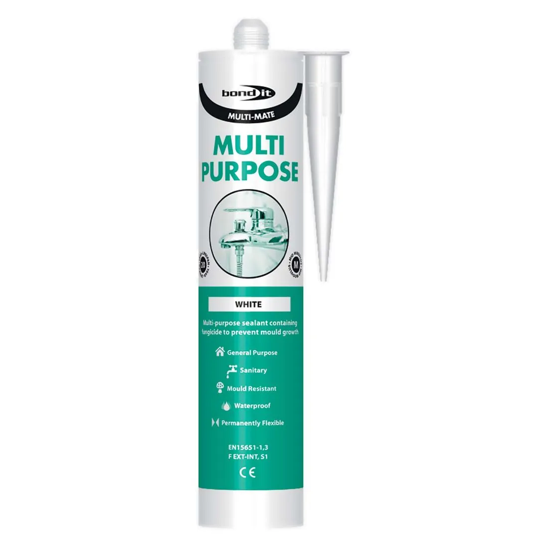 Bond It Multi-Purpose Silicone White 300ml