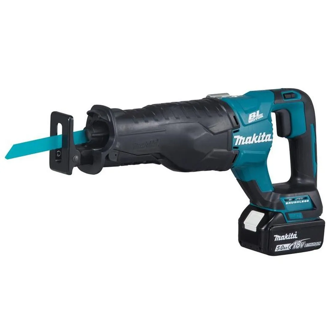 Makita DJR187RTE Brushless LXT Reciprocating Saw 18V 2 x 5.0Ah Li-ion