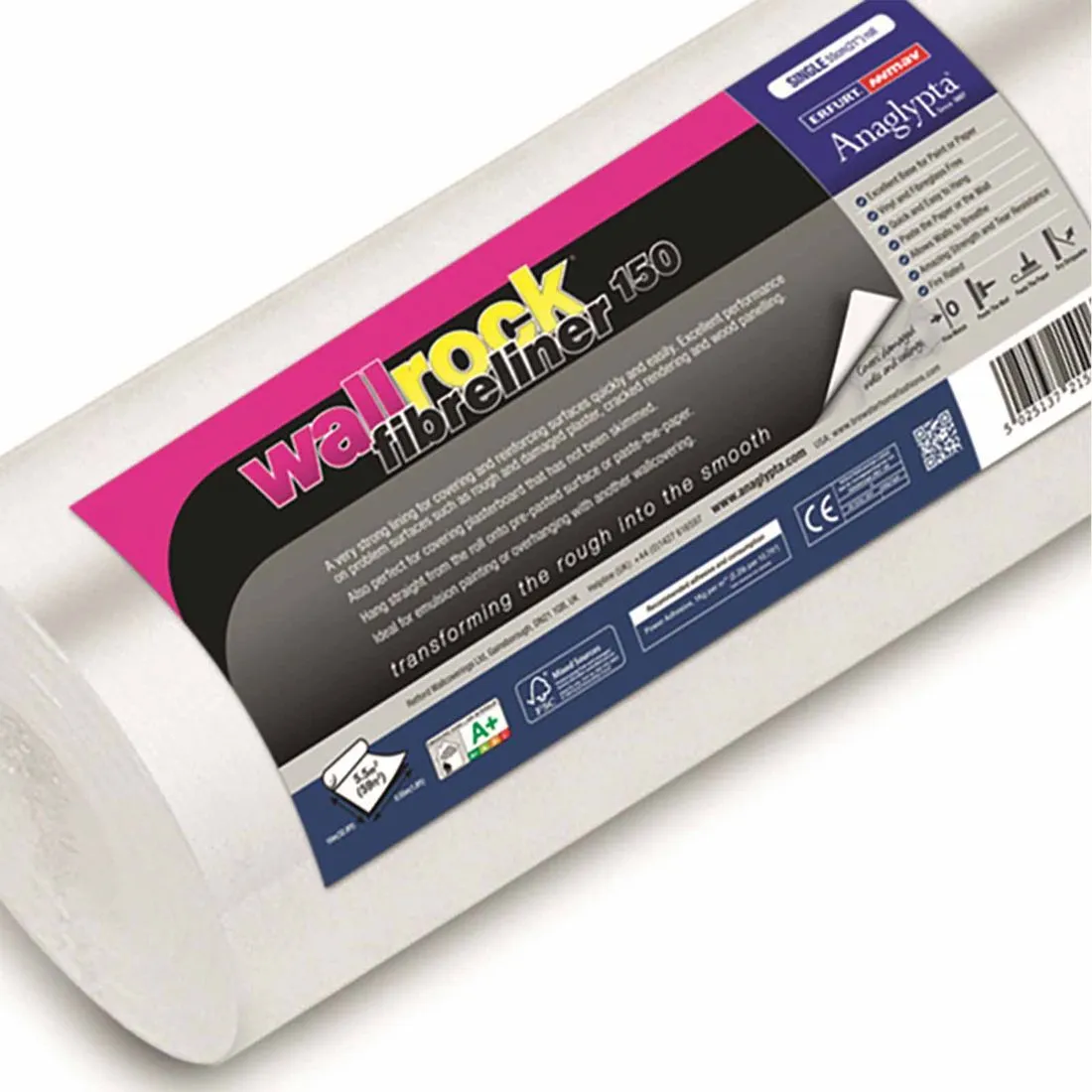 Wallrock Fibreliner Wallpaper Paste The Wall