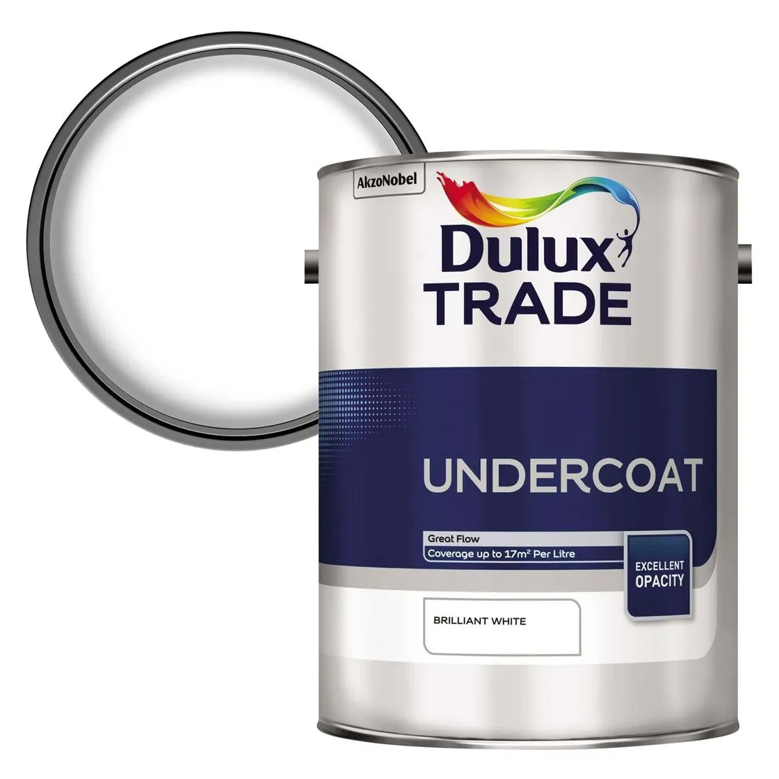 Dulux Trade Undercoat Brilliant White 5L