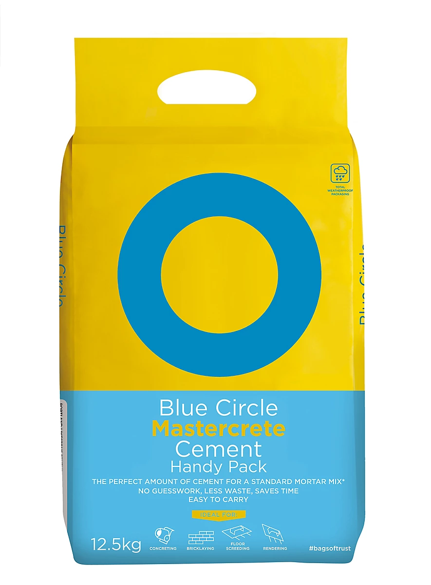 Blue Circle Mastercrete Grey Cement Handy Bag 12.5kg