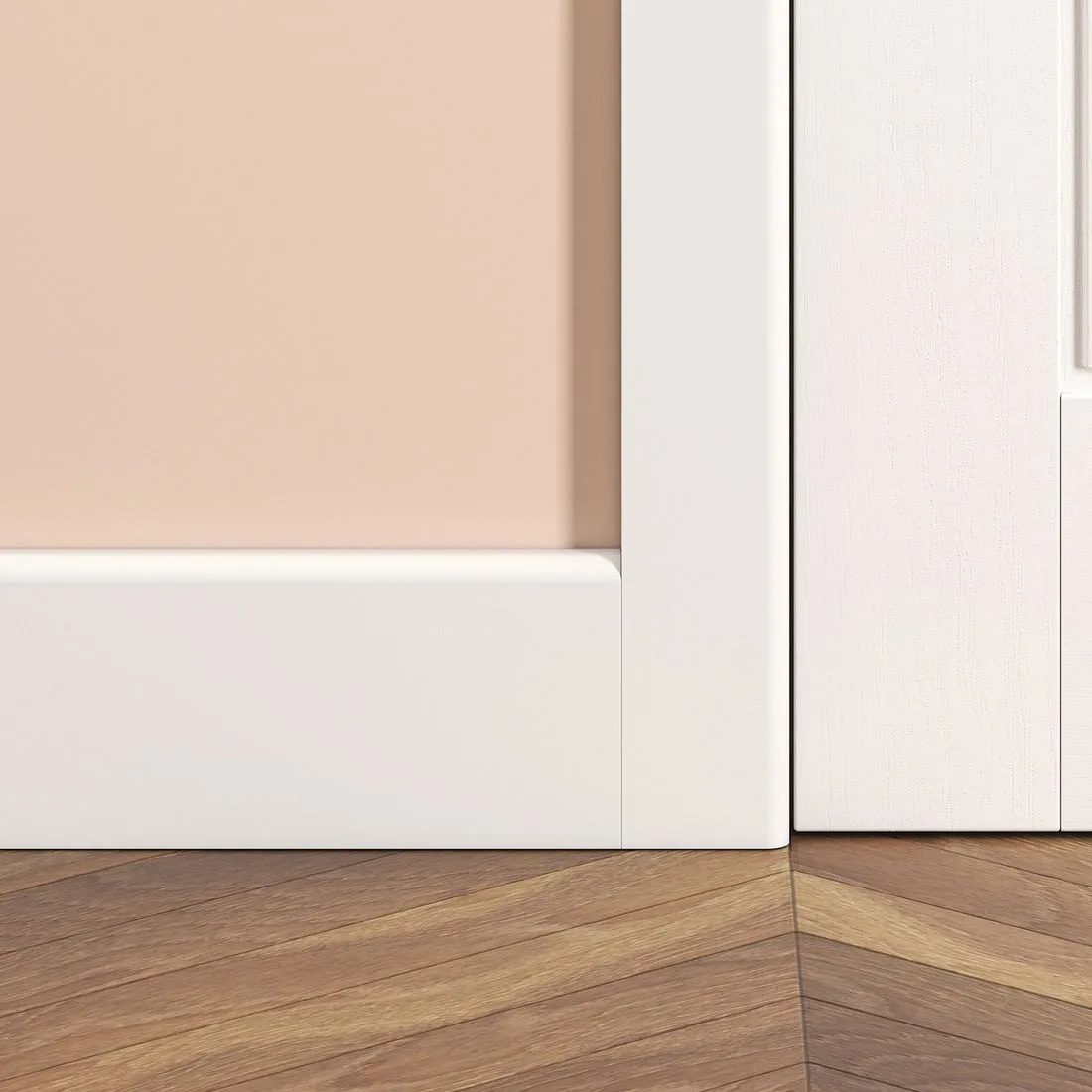 MDF Primed Architrave Bullnose 14.5 x 44 x 2100mm
