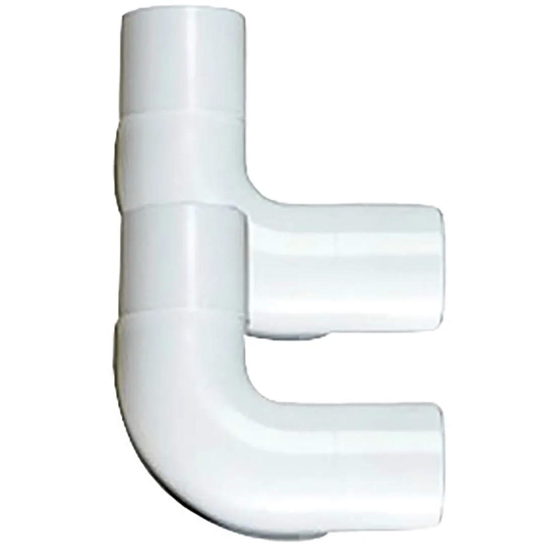 20mm White Conduit Inspection Elbow Pack of 2