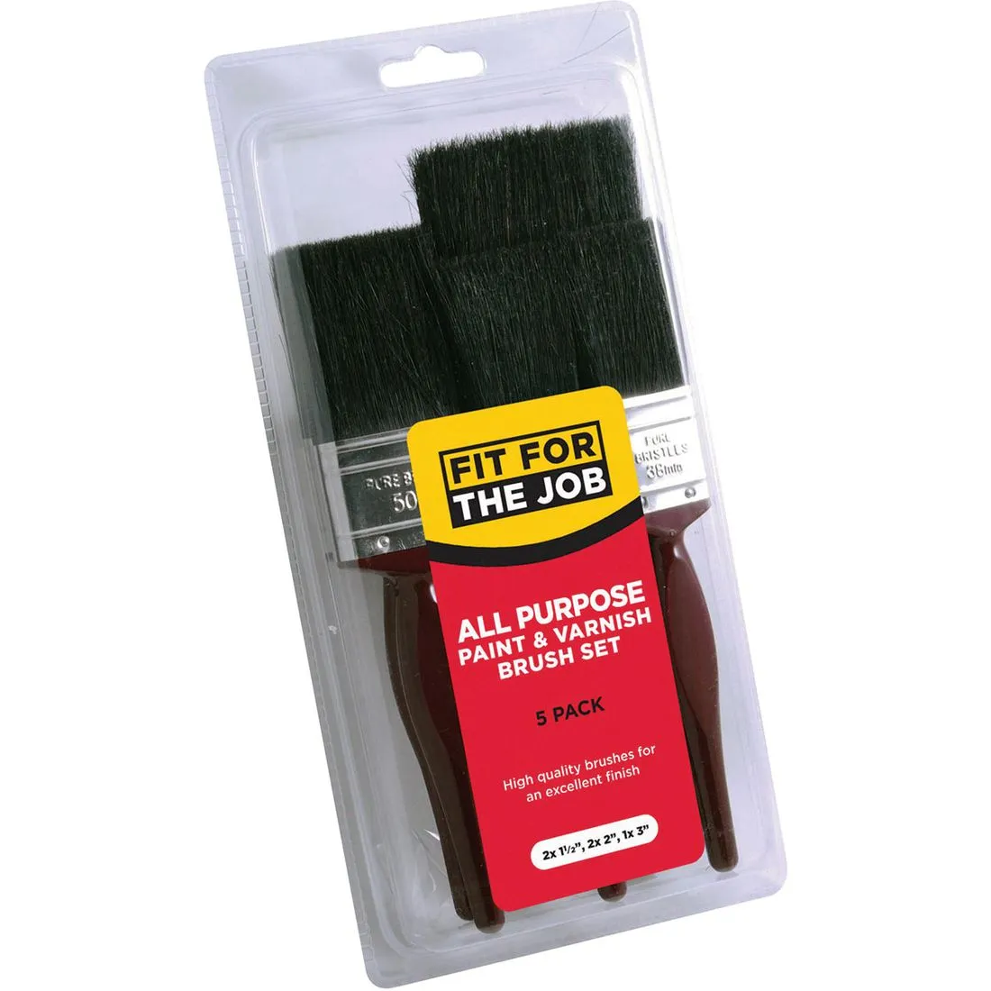 Paint and Varnish 5pc Brush Set