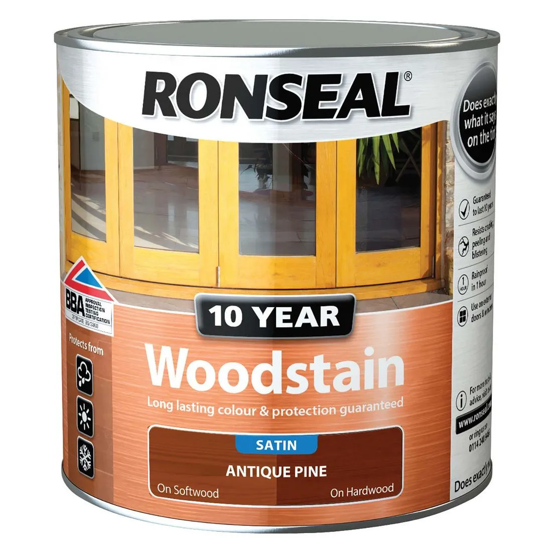 Ronseal 10 Year Woodstain Antique Pine