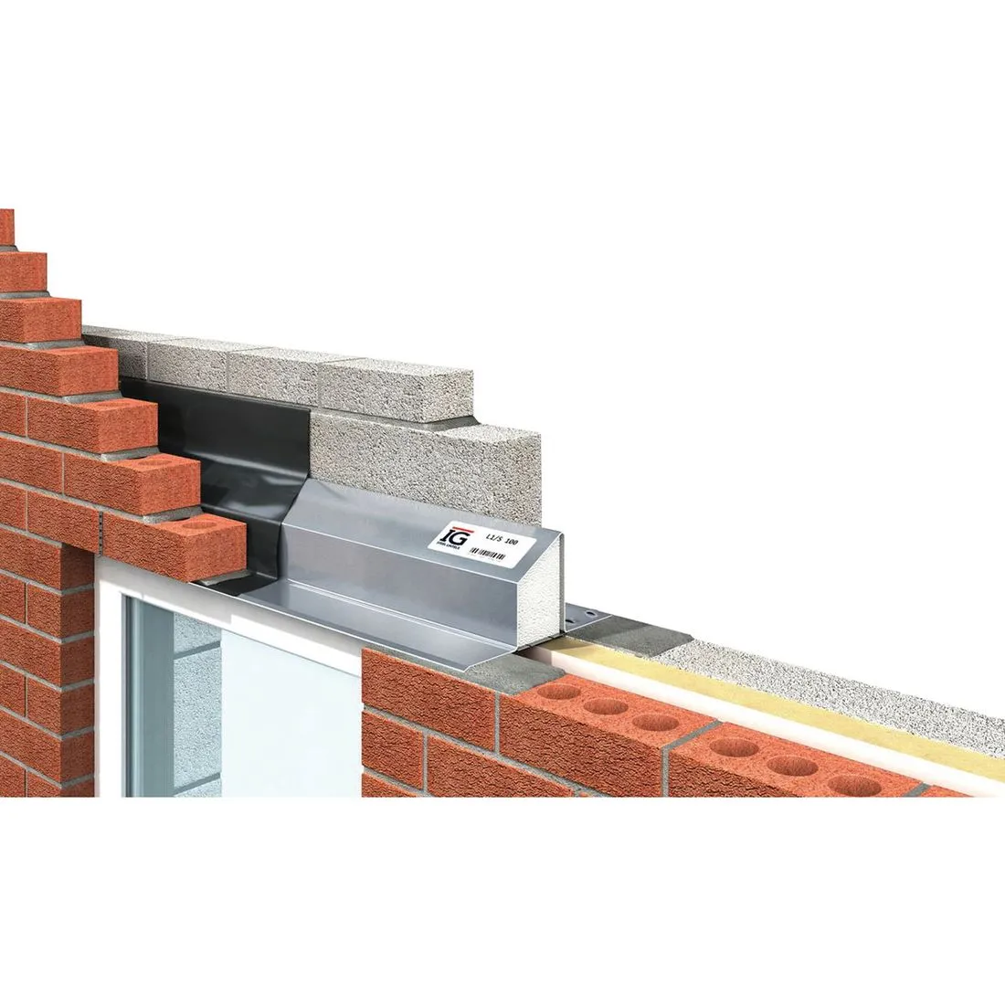 L1/S75 Standard Cavity Lintel 900mm