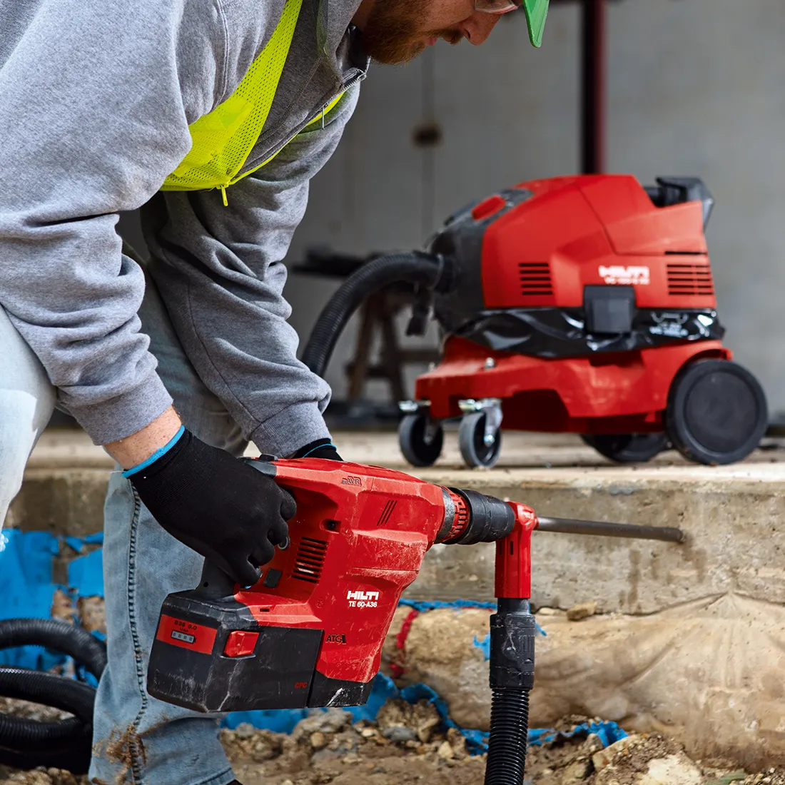 Hilti TE60-A Cordless Combi-Hammer