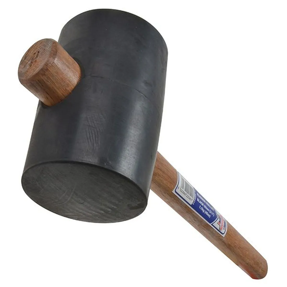 Faithfull Rubber Mallet - Black 1.1kg (40oz)