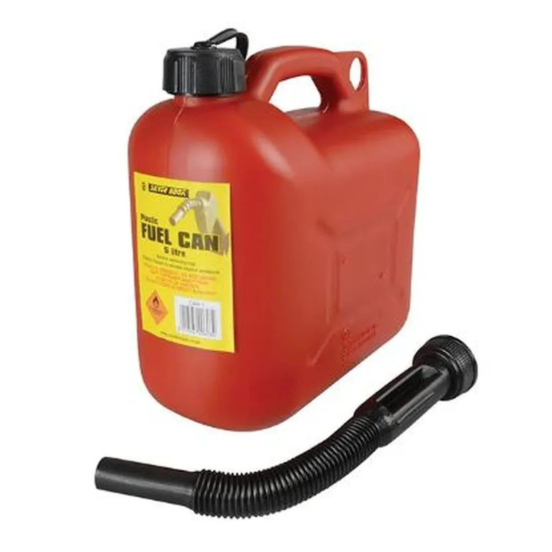 Silverhook Leaded Petrol Can & Spout Red 5 litre