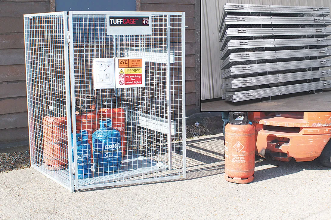 Folding Site Storage Cage