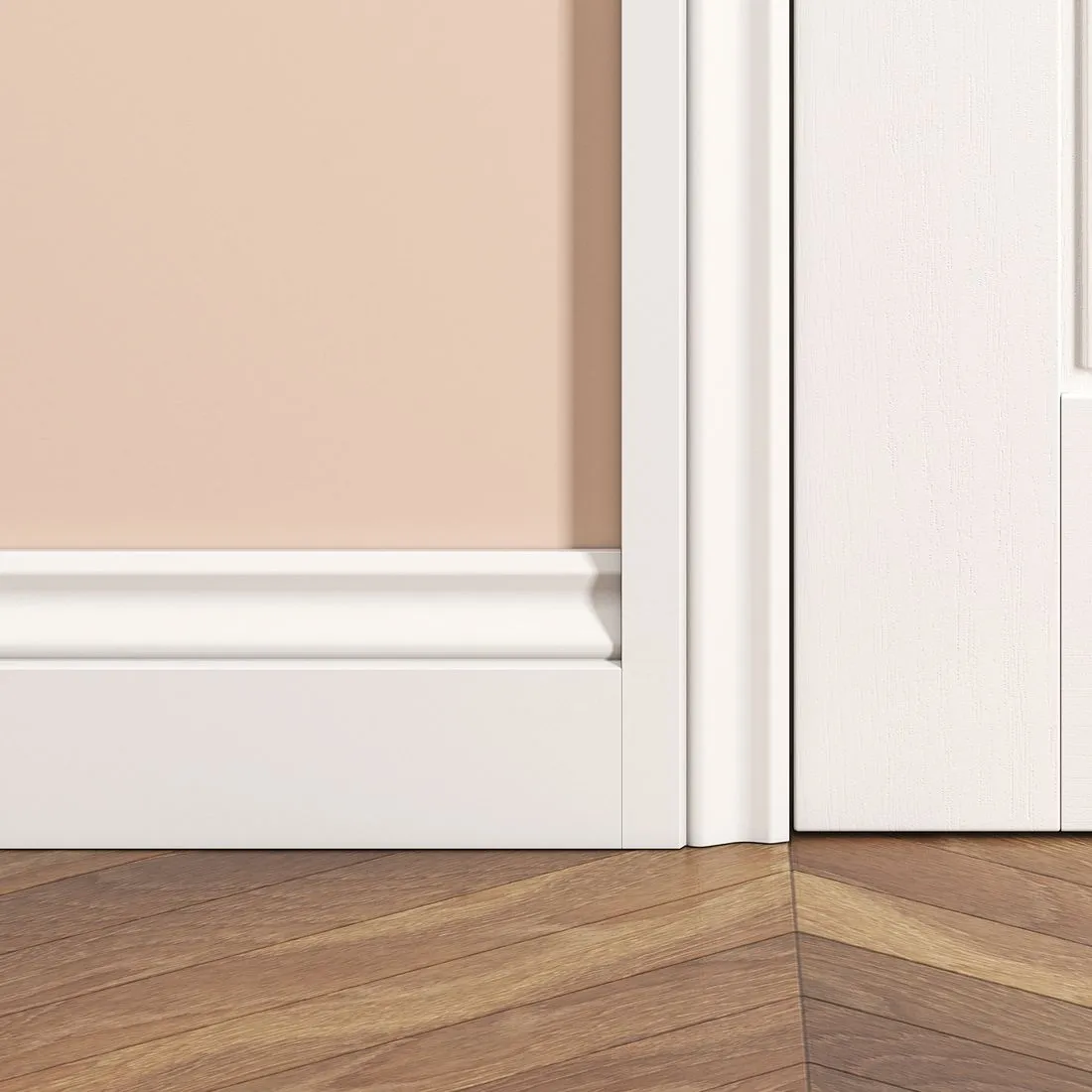 MDF Primed Skirting Ogee 18 x 119 x 4200mm