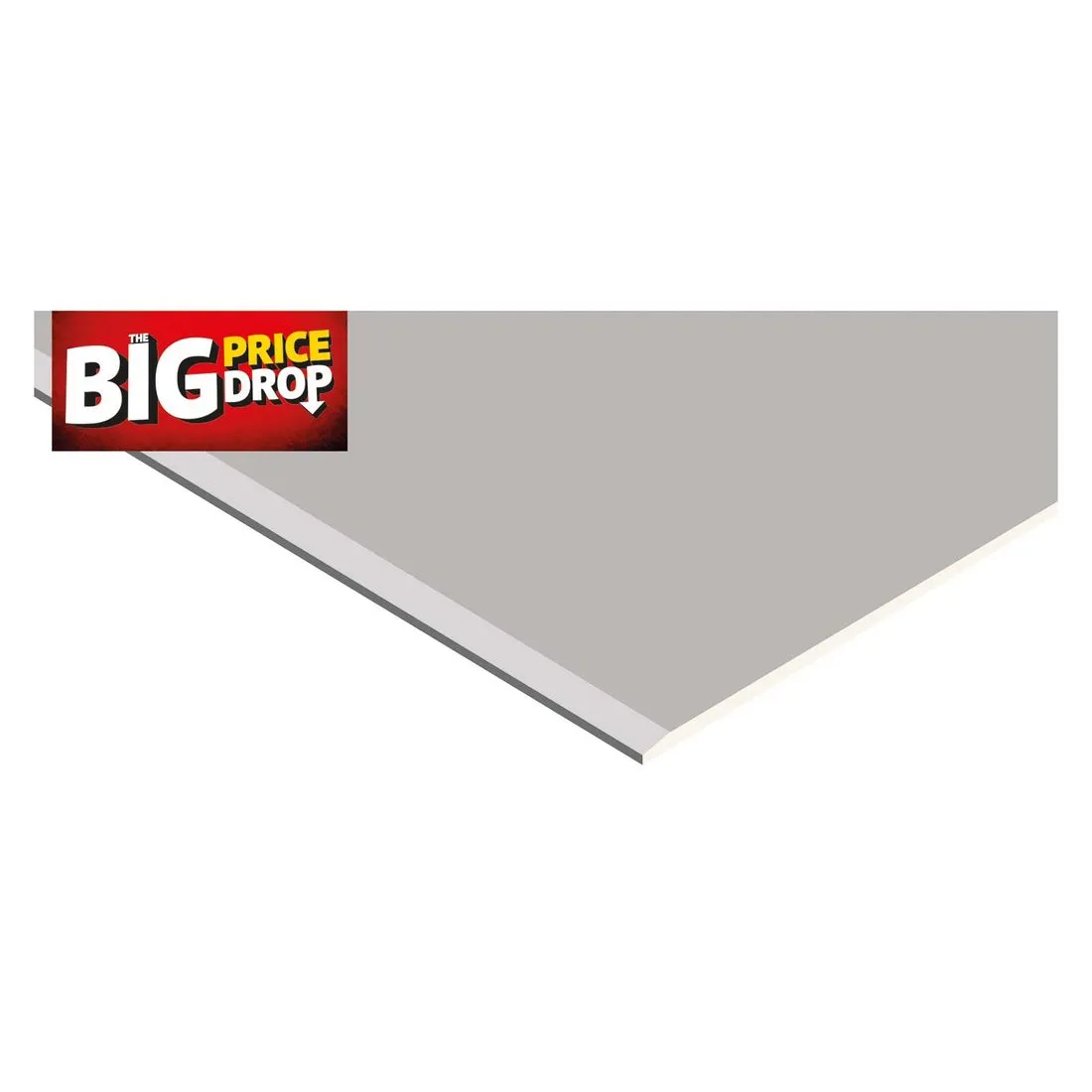 Siniat Standard Tapered Edge Plasterboard 2400 x 1200 x 12.5mm