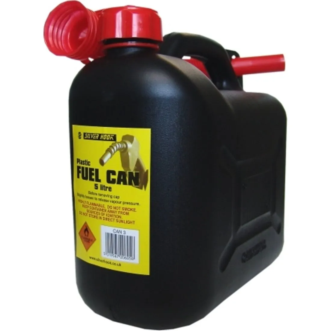 Silverhook Petrol/Fuel Can & Spout 5L