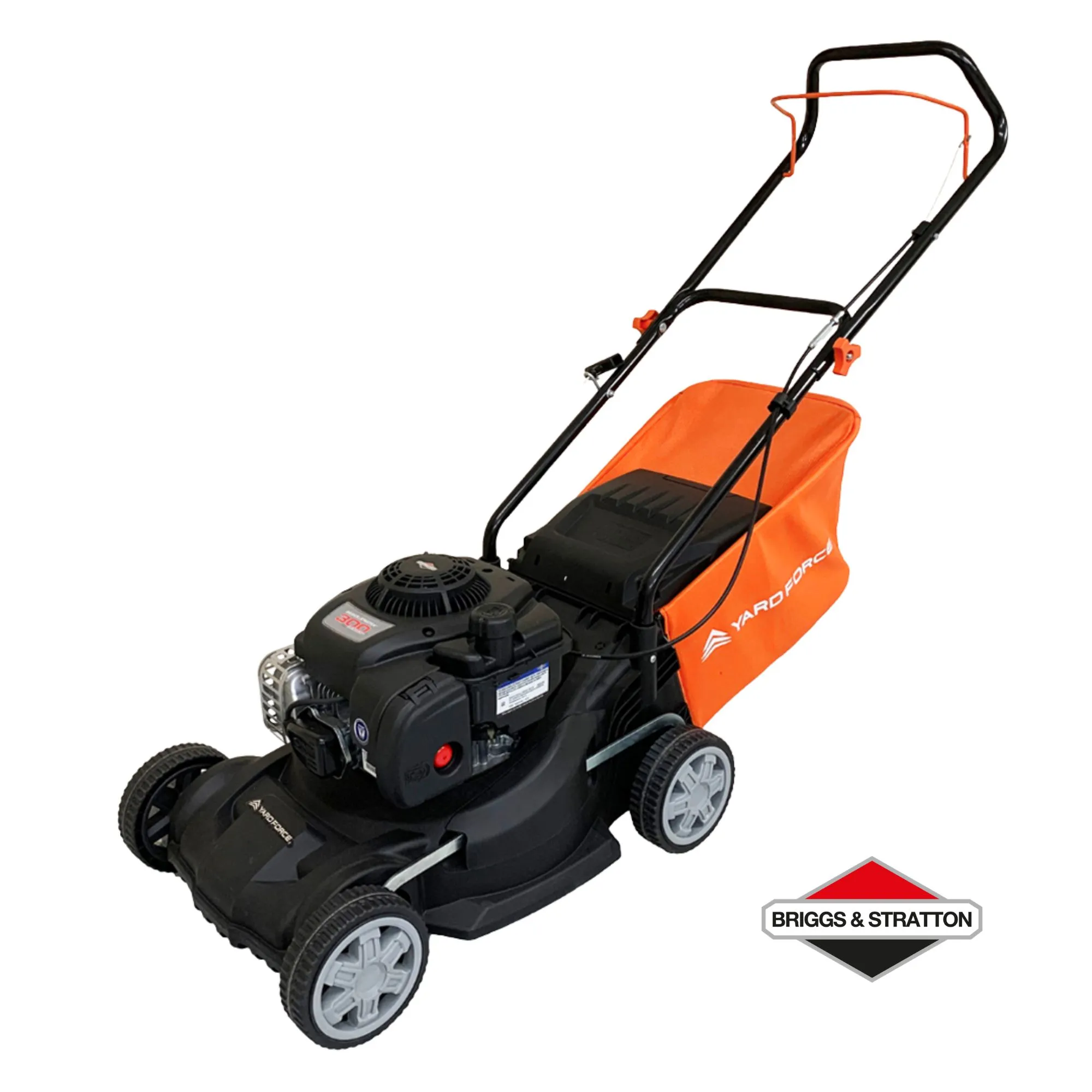 Yard Force 125cc 40cm Hand-Push Petrol Lawnmower Briggs & Stratton 300E Engine