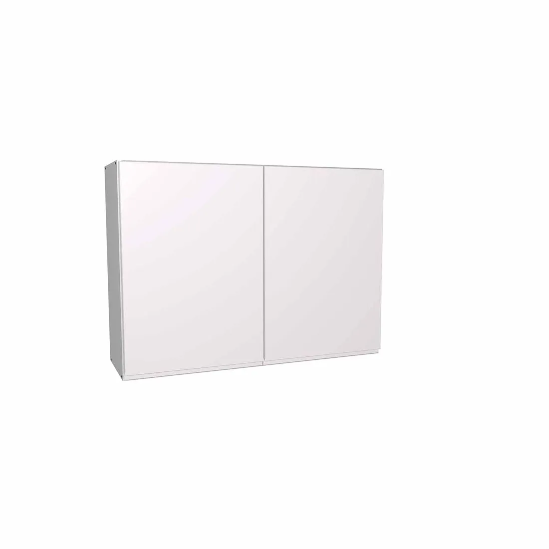 Capri White 1000mm Wall Unit