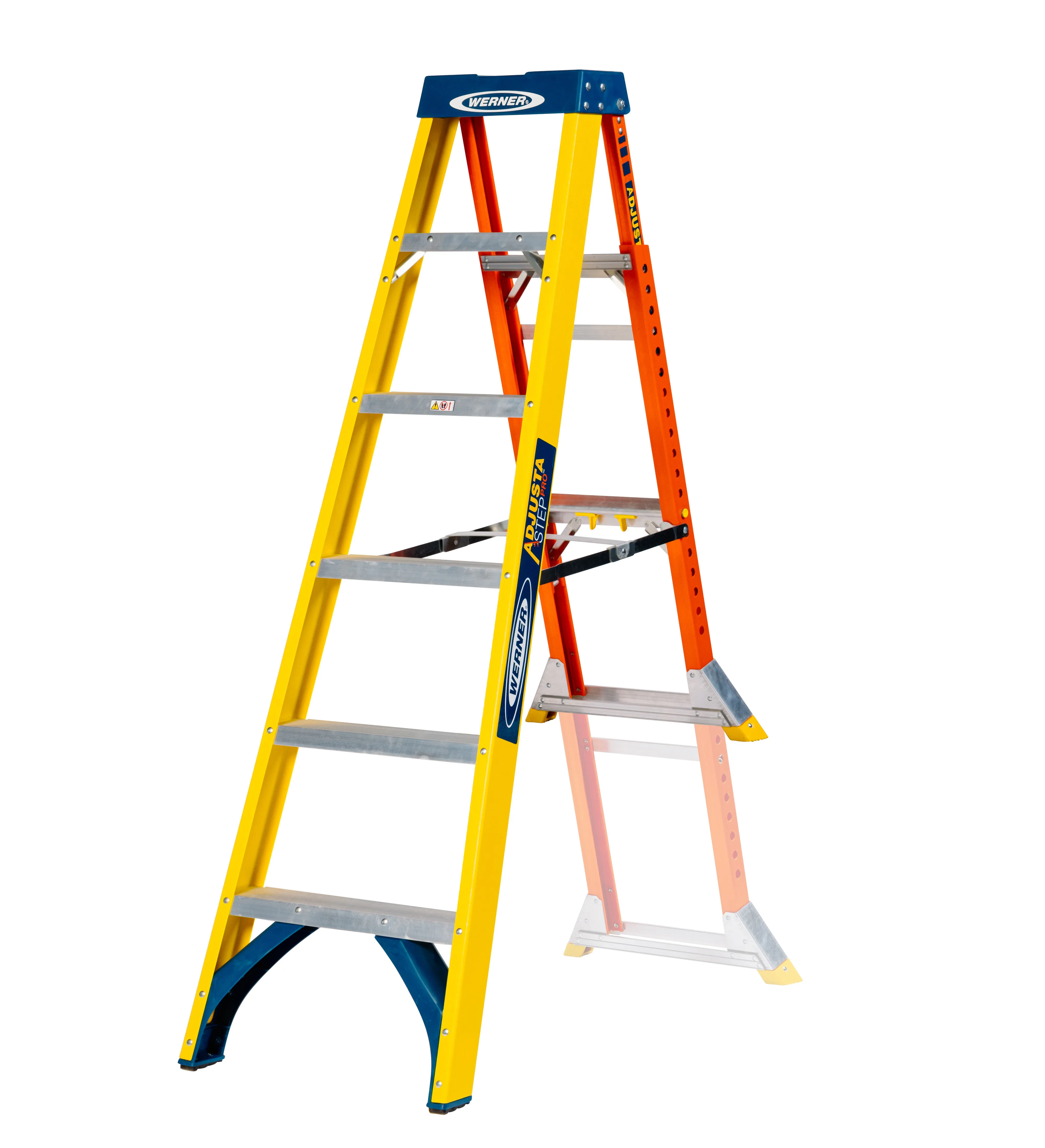 AdjustaStep Fibreglass Stepladder