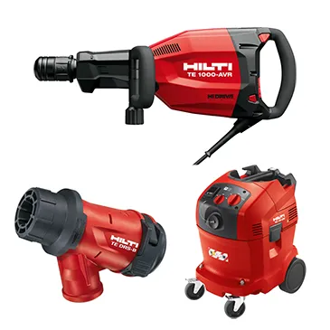 Hilti TE1000 Breaker Dust Hire Pack