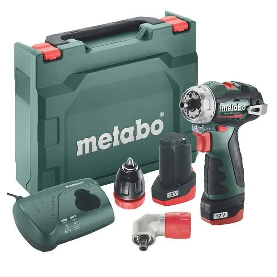 Metabo PowerMaxx BS BL Q Brushless Drill/Screwdriver 12V 2 x 2.0Ah Li-ion