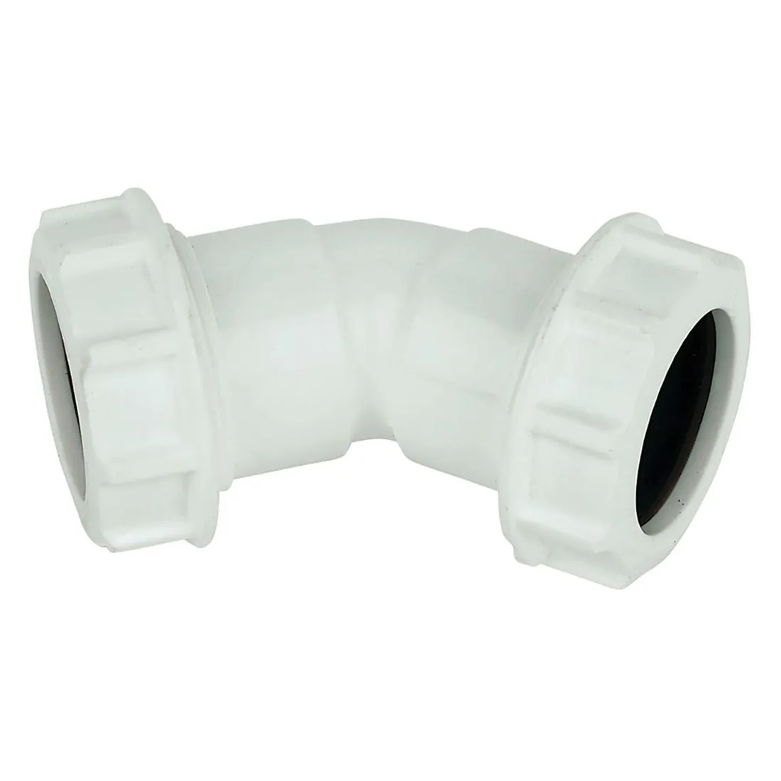 FloPlast 40mm White Compression 135 Degree Bend