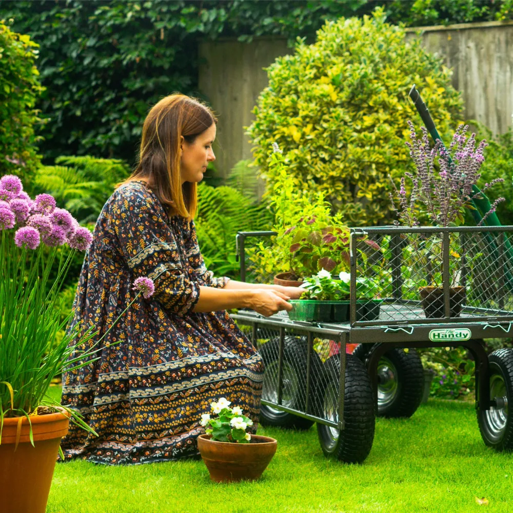 The Handy 350kg (770lb) Large Garden Trolley