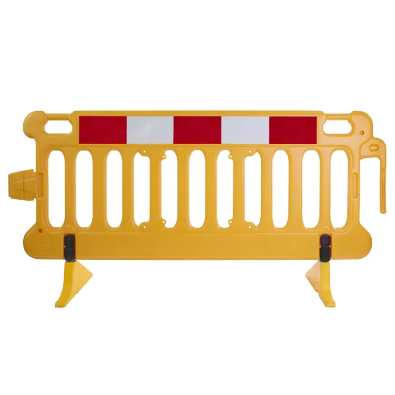 2m Chapter 8 Yellow Barrier With Yellow Anti Trip Feet