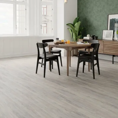 Fulham Grey Oak Effect Structured Laminate Flooring 1.99m²