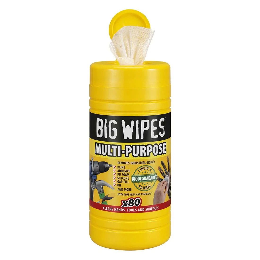 Multi Purpose Big Wipes Pack of 80