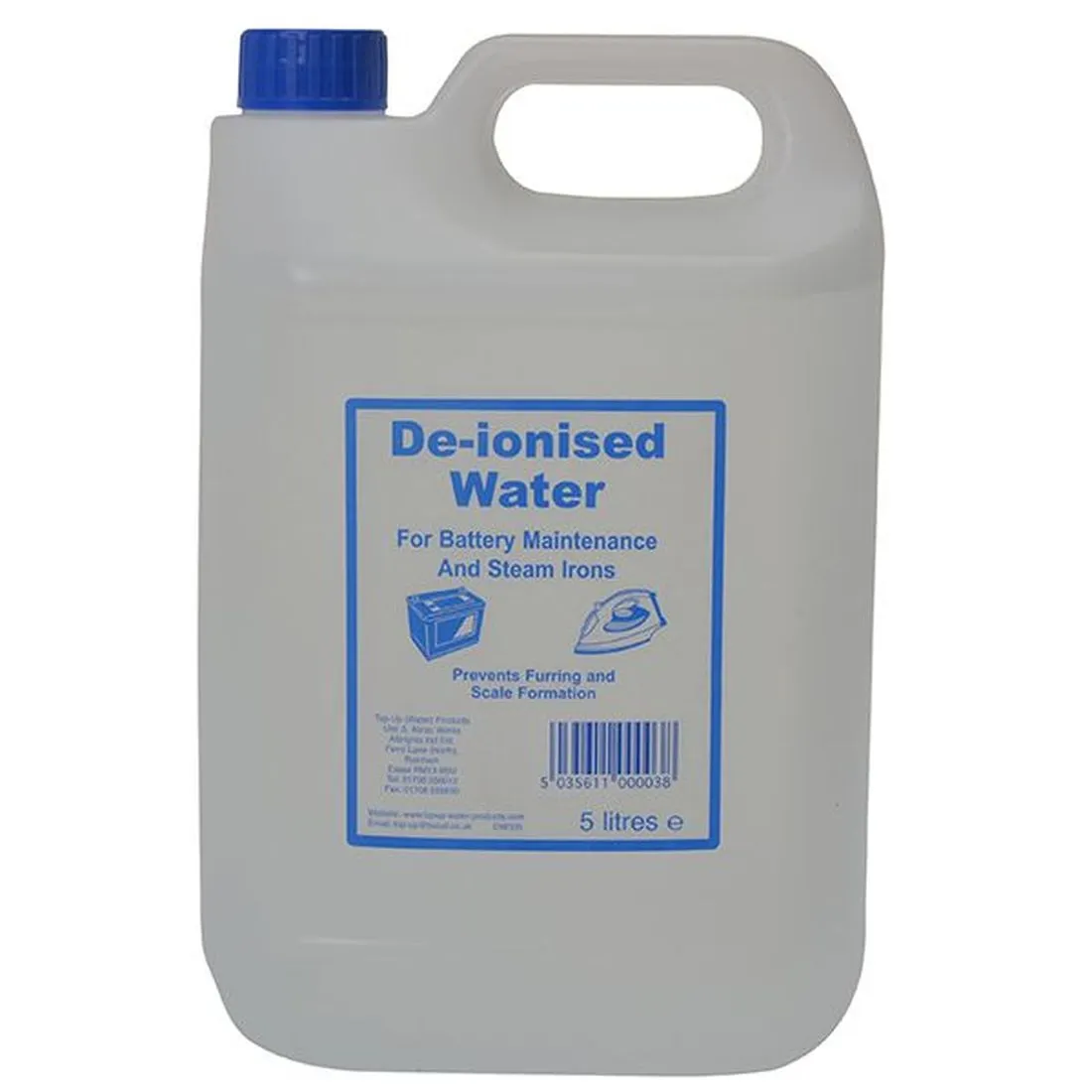 TUW De-ionised Water 5 litre