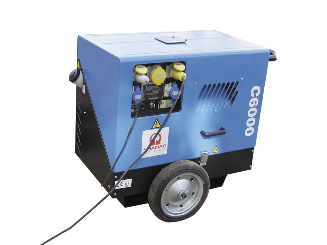 Generator 6kVA Silenced Diesel