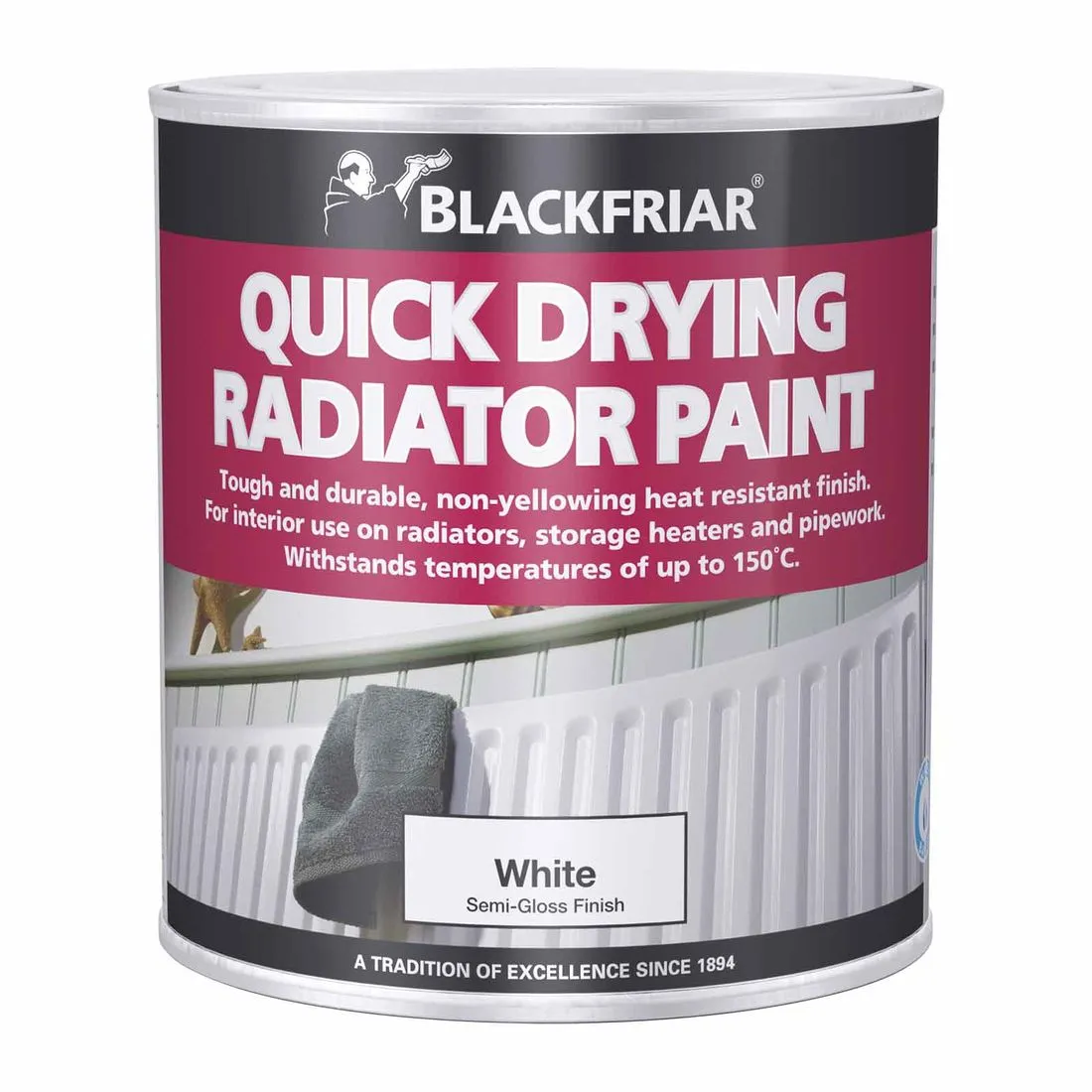 Blackfriar Radiator Acrylic White